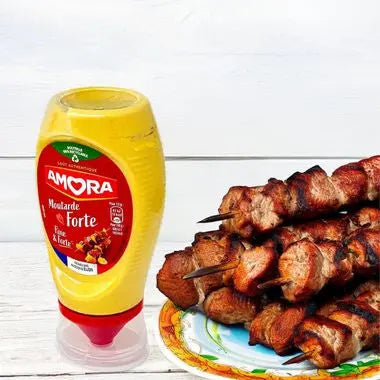 Amora Moutarde Forte – Franse mosterd, fijn en sterk, 265 g Saveur & Savoir