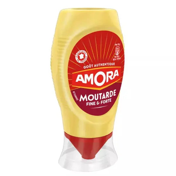 Amora Moutarde Forte – Franse mosterd, fijn en sterk, 265 g Saveur & Savoir