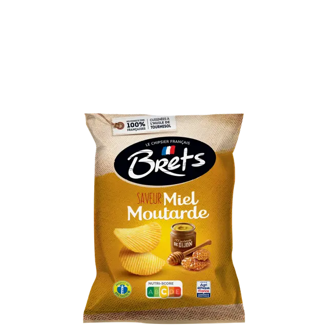 Bret's - Chips Miel Moutarde - Chips met honing-mosterdsmaak - 125g