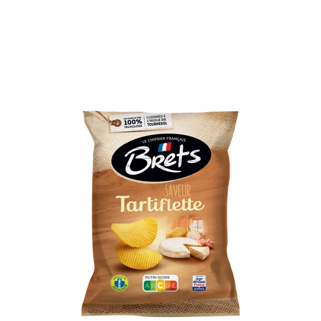 Bret's Chips Tartiflette - Chips met Tartiflette-smaak - 125g