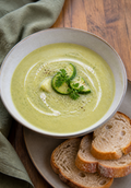 Saveur & Savoir - Receptenkaart - Courgettesoep