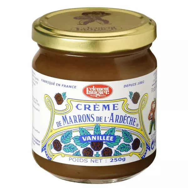 Kastanjecrème Clément Faugier – Crème de Marrons de l'Ardèche met vanille, 250 g Saveur & Savoir