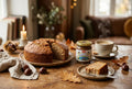 Saveur & Savoir - Receptenkaart - Kastanjecake - Gâteau aux marrons Saveur & Savoir