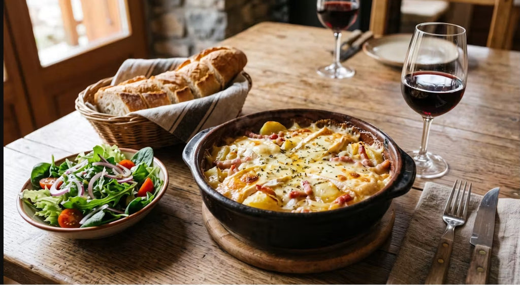 Saveur & Savoir - Receptenkaart - Tartiflette de Savoie - Met Reblochon