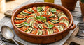 Saveur & Savoir – Receptenkaart Tian d'été – Provençaalse zomerse ovenschotel