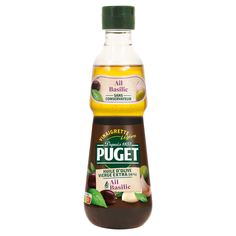Puget - Vinaigrette Ail Basilic - Dressing met knoflook en basilicum